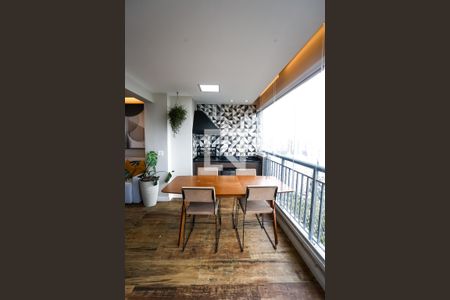 Varanda da Sala de apartamento à venda com 2 quartos, 91m² em Vila Andrade, São Paulo