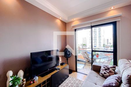 Sala de apartamento à venda com 2 quartos, 60m² em Vila Bertioga, São Paulo