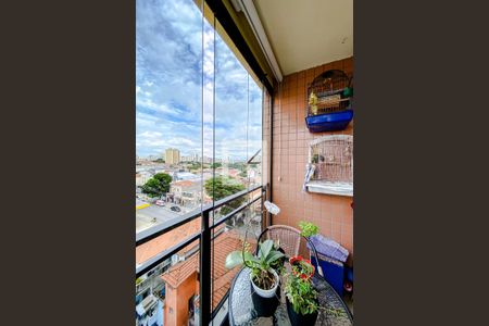 Varanda da Sala de apartamento à venda com 2 quartos, 60m² em Vila Bertioga, São Paulo