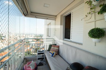 Varanda de apartamento à venda com 3 quartos, 76m² em Vila Isolina Mazzei, São Paulo