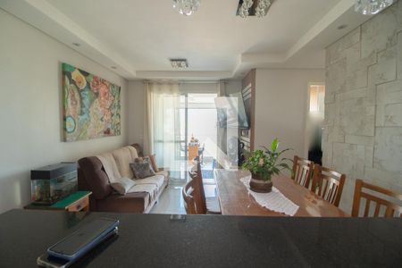 Sala de apartamento à venda com 3 quartos, 76m² em Vila Isolina Mazzei, São Paulo