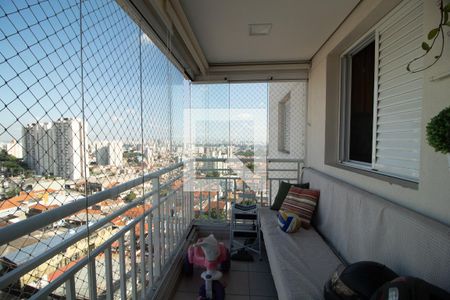 Varanda de apartamento à venda com 3 quartos, 76m² em Vila Isolina Mazzei, São Paulo