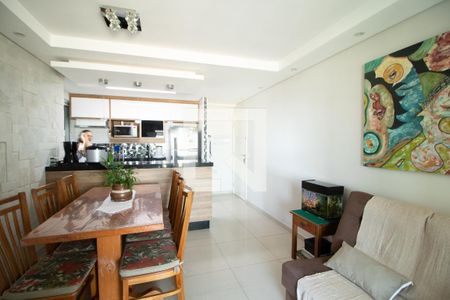 Sala de apartamento à venda com 3 quartos, 76m² em Vila Isolina Mazzei, São Paulo