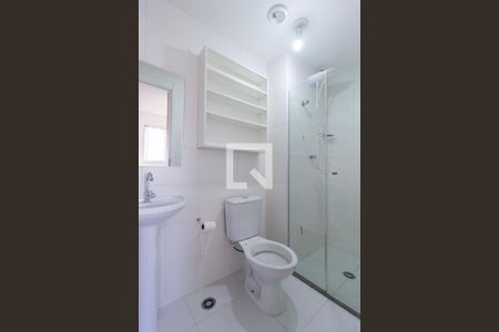 Banheiro de apartamento à venda com 1 quarto, 29m² em Vila Cláudia, São Paulo