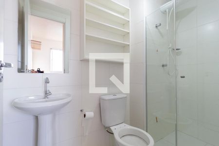 Banheiro de apartamento à venda com 1 quarto, 29m² em Vila Cláudia, São Paulo