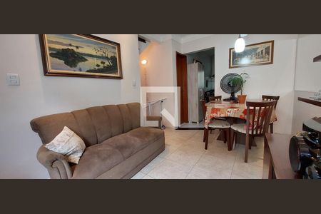 Sala de casa de condomínio à venda com 2 quartos, 106m² em Vila Alzira, Santo André