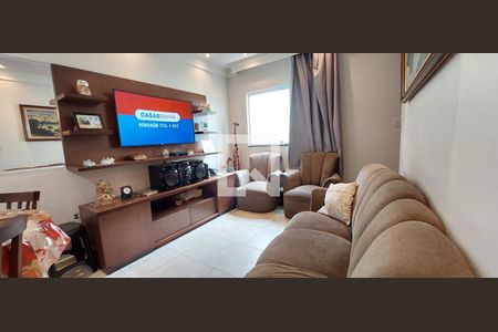 Sala de casa de condomínio à venda com 2 quartos, 106m² em Vila Alzira, Santo André