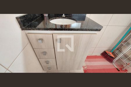 Banheiro Quarto 1 suíte de casa de condomínio à venda com 2 quartos, 106m² em Vila Alzira, Santo André
