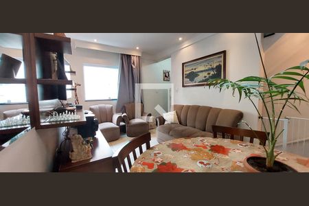 Sala de casa de condomínio à venda com 2 quartos, 106m² em Vila Alzira, Santo André