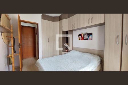 Quarto 1 suíte de casa de condomínio à venda com 2 quartos, 106m² em Vila Alzira, Santo André