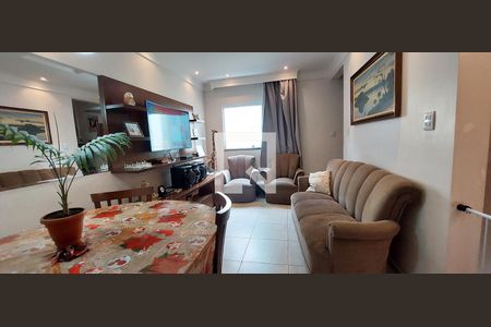 Sala de casa de condomínio à venda com 2 quartos, 106m² em Vila Alzira, Santo André