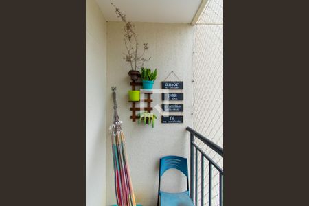 Varanda da Sala de apartamento à venda com 2 quartos, 51m² em Vila Antonieta, São Paulo