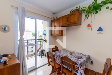 Sala de Jantar de apartamento à venda com 2 quartos, 51m² em Vila Antonieta, São Paulo