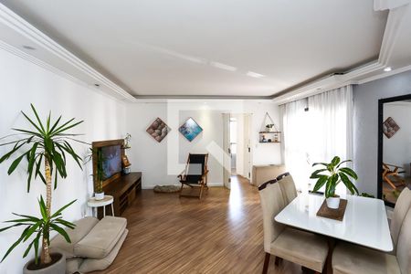 Sala de apartamento para alugar com 3 quartos, 74m² em Jardim Henriqueta, Taboão da Serra
