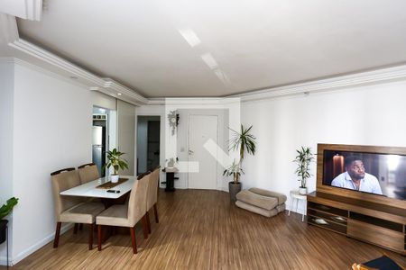 Sala de apartamento para alugar com 3 quartos, 74m² em Jardim Henriqueta, Taboão da Serra