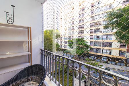 Sacada de apartamento à venda com 3 quartos, 100m² em Bela Vista, São Paulo