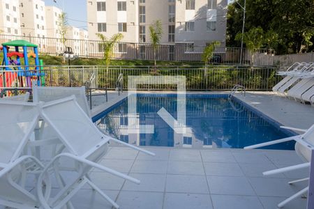 Área comum - Piscina de apartamento para alugar com 2 quartos, 43m² em Campo Grande, Rio de Janeiro