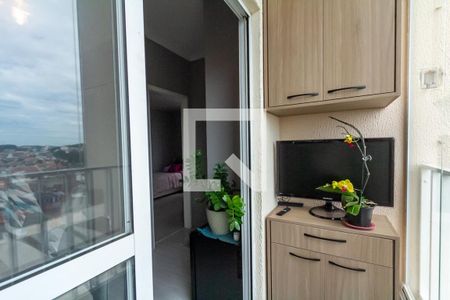 Varanda da Sala de apartamento para alugar com 2 quartos, 56m² em Assunção, São Bernardo do Campo