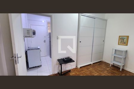 Studio de kitnet/studio para alugar com 1 quarto, 35m² em Ponta da Praia, Santos