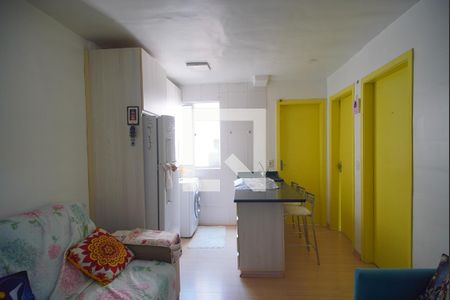 Sala de apartamento para alugar com 2 quartos, 52m² em Canudos, Novo Hamburgo