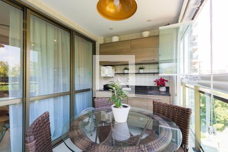 Varanda Gourmet de apartamento à venda com 3 quartos, 101m² em Freguesia (jacarepaguá), Rio de Janeiro