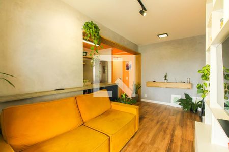 Sala de apartamento à venda com 2 quartos, 69m² em Chácara Seis de Outubro, São Paulo