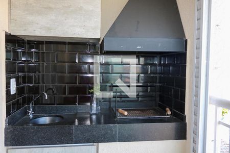 Varanda gourmet de apartamento à venda com 1 quarto, 67m² em Fundação, São Caetano do Sul