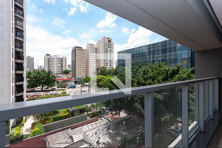 varanda de apartamento para alugar com 1 quarto, 37m² em Pompeia, São Paulo