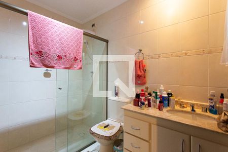 Banheiro da Suíte 1 de casa à venda com 3 quartos, 219m² em Cidade Mãe do Céu, São Paulo