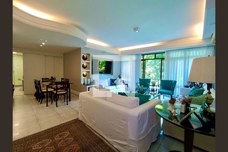 Sala  de apartamento à venda com 4 quartos, 151m² em Lagoa, Rio de Janeiro