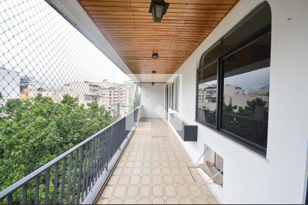 Varanda da Sala de apartamento à venda com 3 quartos, 143m² em Tijuca, Rio de Janeiro