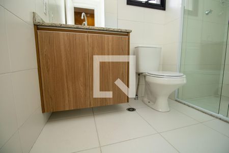 Studio para alugar com 24m², 1 quarto e sem vagaBanheiro, armário e louça sanitária 