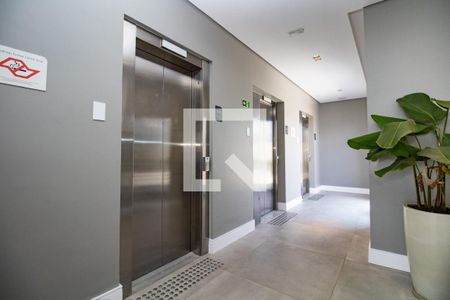 Studio para alugar com 24m², 1 quarto e sem vagaÁrea comum - Hall dos elevadores, piso tátil 