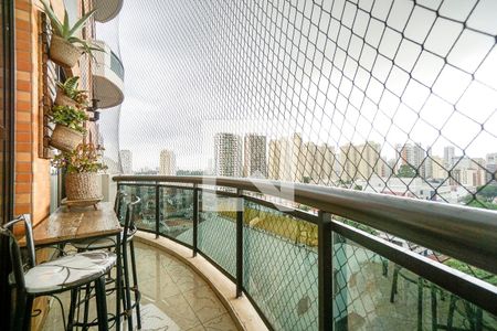 Varanda de apartamento à venda com 4 quartos, 142m² em Tatuapé, São Paulo