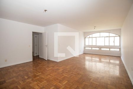 Sala, panorâmica  de apartamento à venda com 4 quartos, 123m² em Itaim Bibi, São Paulo