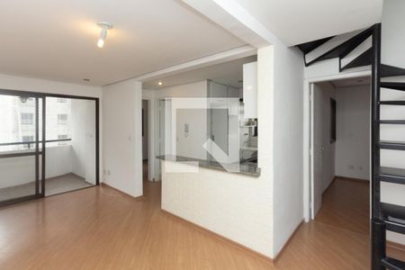Sala de apartamento para alugar com 2 quartos, 116m² em Indianópolis, São Paulo