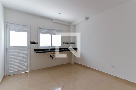 Sala e Cozinha de apartamento para alugar com 1 quarto, 28m² em Jardim São Paulo, São Paulo