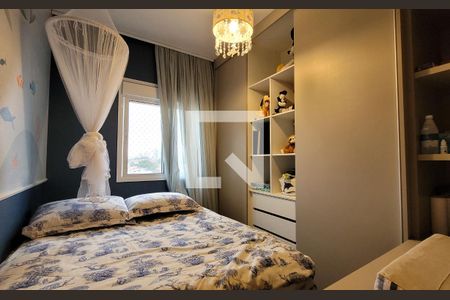 Quarto de apartamento para alugar com 3 quartos, 96m² em Vila Scarpelli, Santo André