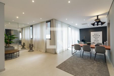 Studio para alugar com 24m², 1 quarto e sem vagaÁrea comum - Salão de festas