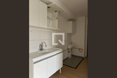 Cozinha de apartamento para alugar com 2 quartos, 37m² em Barra Funda, São Paulo