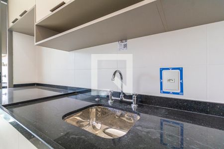 Cozinha de apartamento para alugar com 1 quarto, 50m² em Jardim Vera Cruz, São Paulo