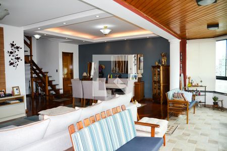 Sala  de apartamento à venda com 4 quartos, 453m² em Rudge Ramos, São Bernardo do Campo