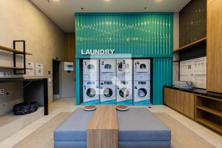 Studio para alugar com 38m², 1 quarto e sem vagaLavanderia