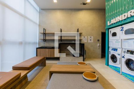 Studio para alugar com 38m², 1 quarto e sem vagaLavanderia