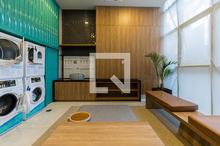 Studio para alugar com 38m², 1 quarto e sem vagaLavanderia