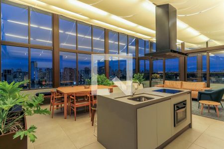 Apartamento para alugar com 29m², 1 quarto e sem vaga Apartamento para alugar com 29m², 1 quarto e sem vagaÁrea comum - Salão de festas