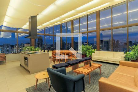 Apartamento para alugar com 29m², 1 quarto e sem vaga Apartamento para alugar com 29m², 1 quarto e sem vagaÁrea comum - Salão de festas