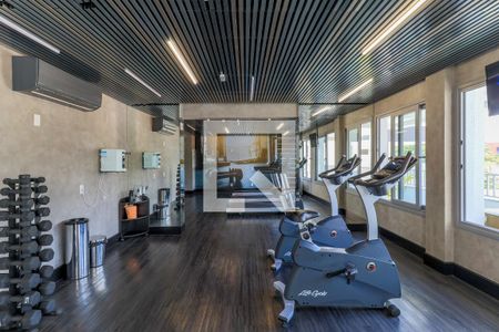 Apartamento para alugar com 29m², 1 quarto e sem vaga Apartamento para alugar com 29m², 1 quarto e sem vagaÁrea comum - Academia