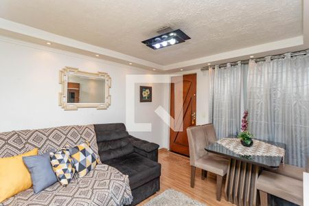 Sala  de apartamento à venda com 2 quartos, 49m² em Serraria, Diadema