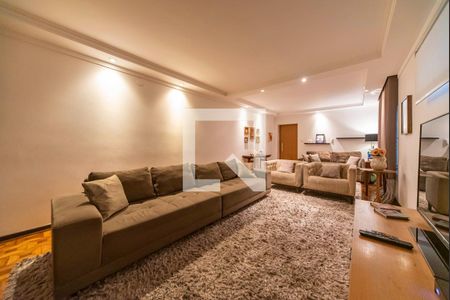 Sala de casa à venda com 3 quartos, 231m² em Vila Valparaíso, Santo André